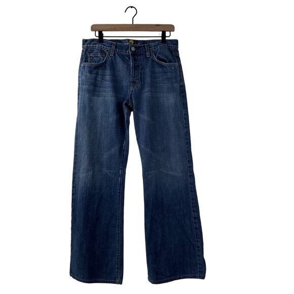 7 for all mankind blue denim jeans size 32 - Picture 1 of 13